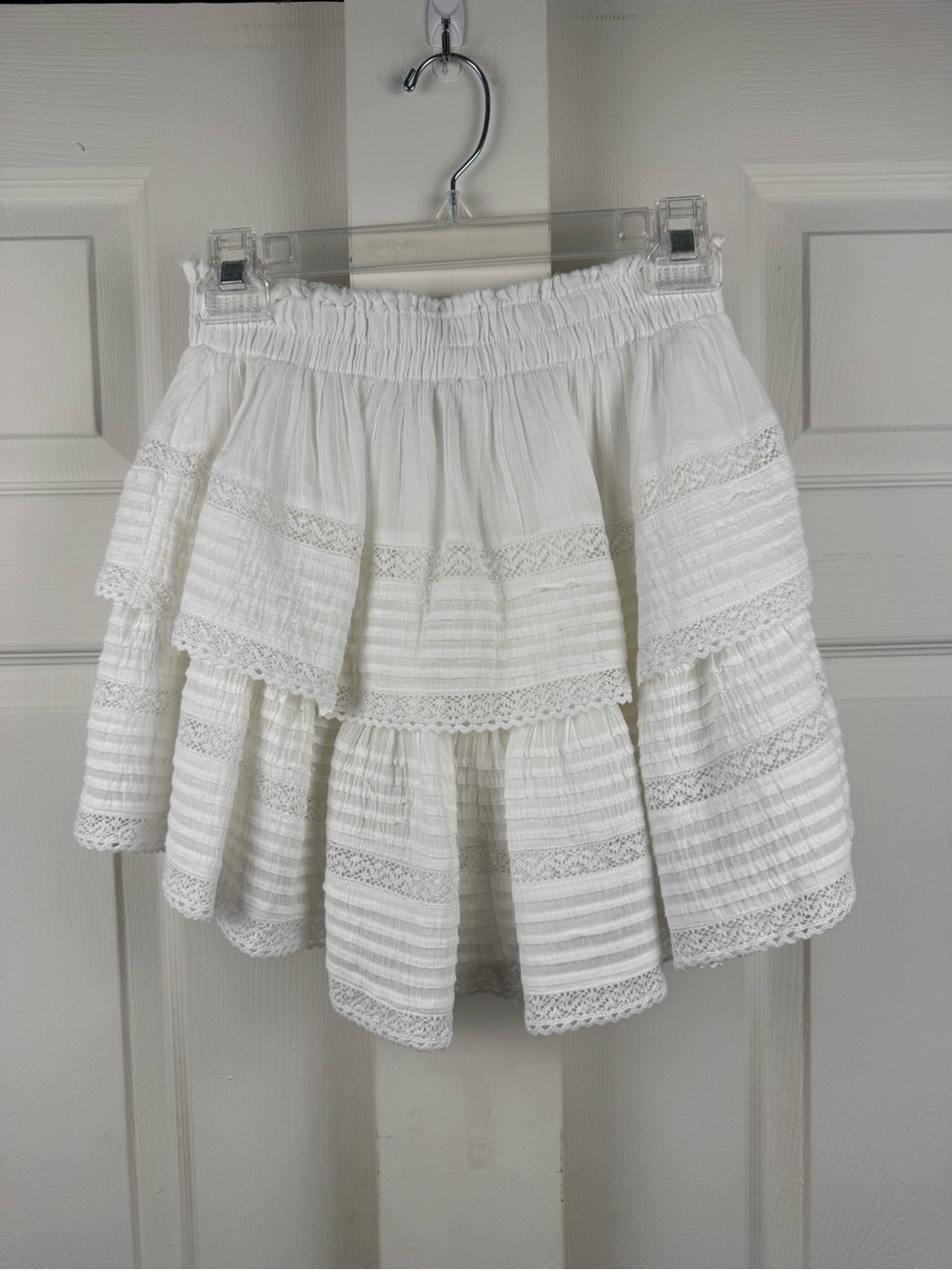 Aerie Flowy Tiered Mini Skirt